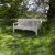 A park bench tucked away for a peaceful retreat